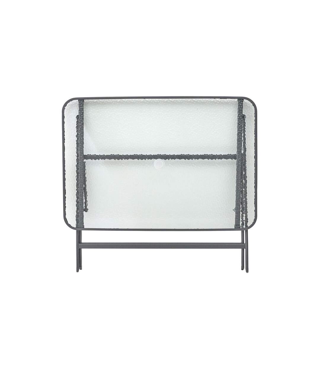 Table de Jardin en Verre Formentera 110cm Gris-5