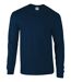 T-shirt manches longues - Homme - 2400 - bleu marine