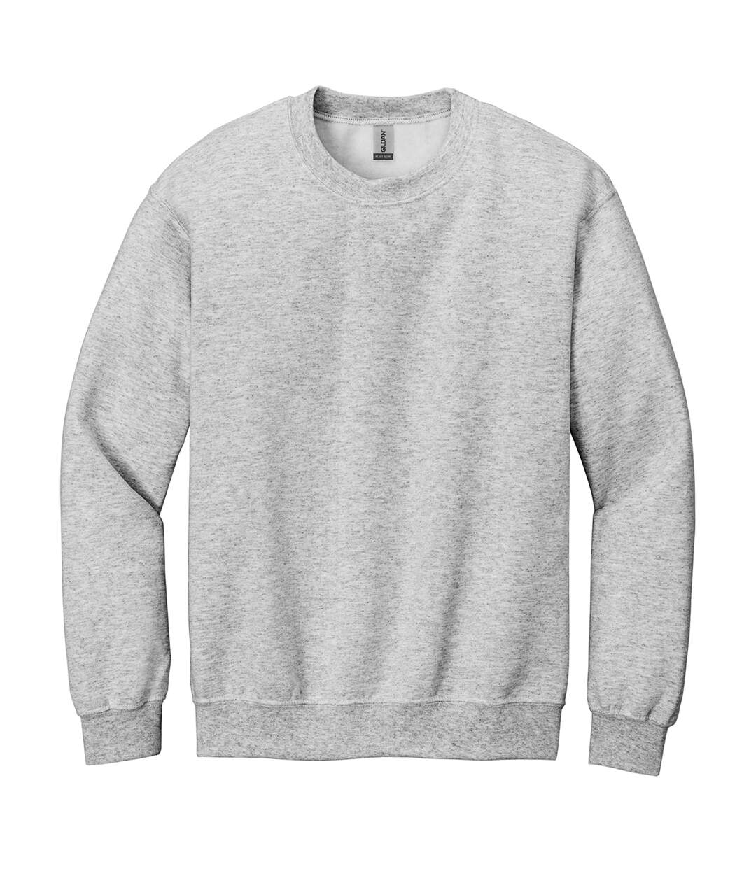 Sweat Adulte Cendre Chiné Gildan-2