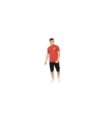 T-shirt Morville Homme Rouge Crosshatch