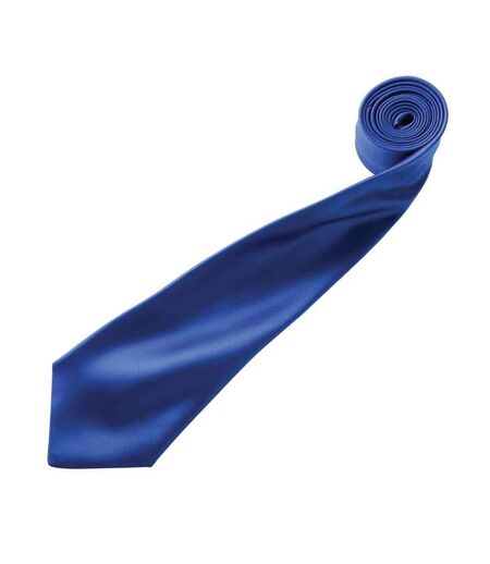Cravate Unie Homme Taille Unique Bleu Roi Premier