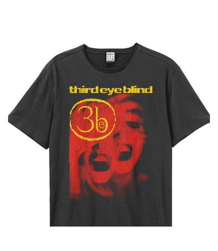 T-shirt unisexe adulte self titled 97 third eye blind charbon de bois Amplified