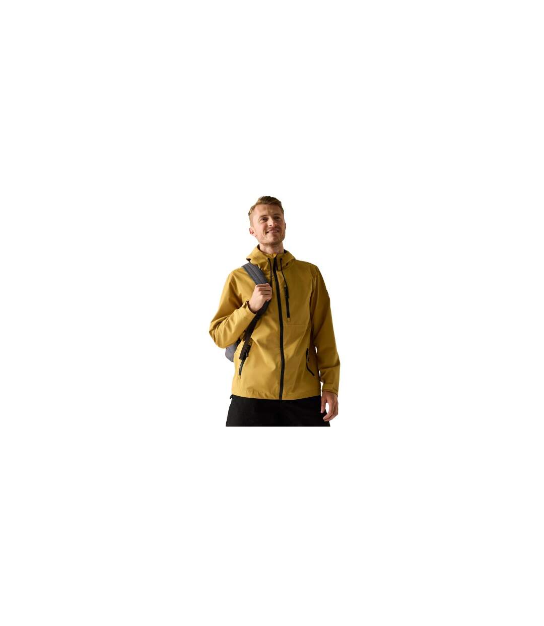 Veste Imperméable Frankie Homme Marron Bois Regatta-1