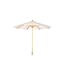 Parasol Design en Bois Naxos 300cm Naturel-1