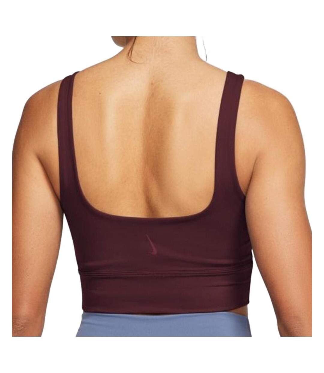 Brassière Bordeaux Femme Nike Yoga Luxe - L-2