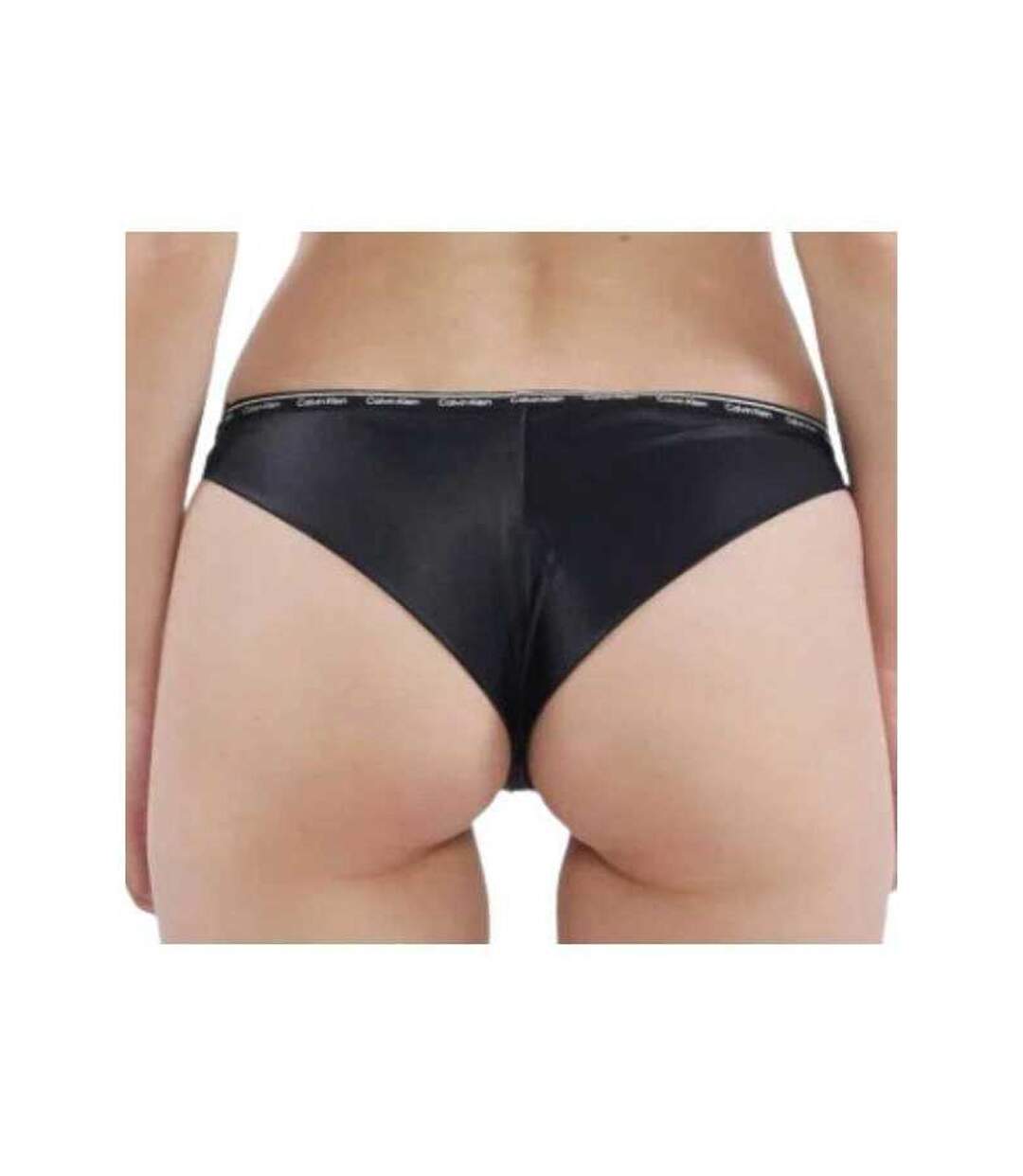 Bas De Maillot De Bain Motif/style Uni Femme Noir Calvin Klein-3