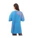 Womens/ladies Painter Logo T-shirt Dress Blue Pink Off White-3