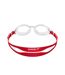 Speedo Unisex Adult 2.0 Biofuse Swimming Goggles (Clear/Red)