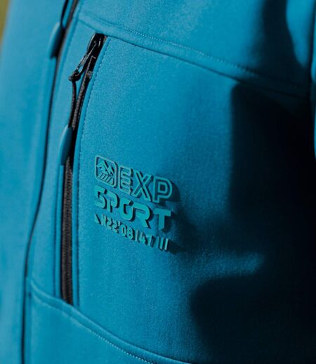 Softshell-jack met microfleece voering