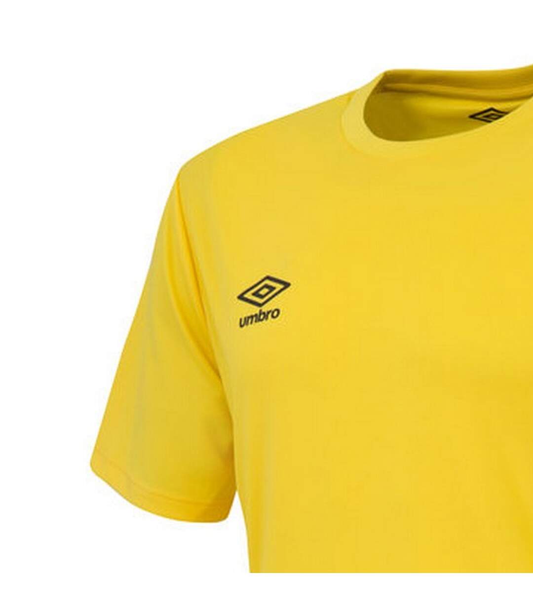 Mens Club Short-sleeved Jersey Yellow Umbro-3