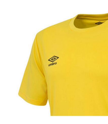 Umbro Mens Club Short-Sleeved Jersey (Yellow)