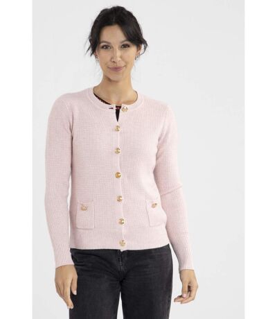 Gilet Chic Rose