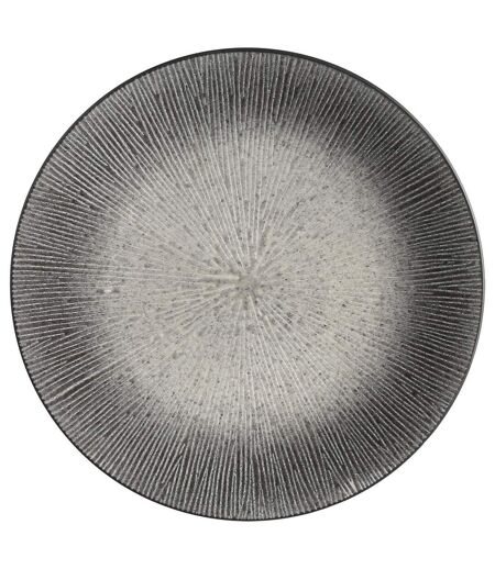 Lot de 6 Assiettes Plates Atelier 27cm Gris