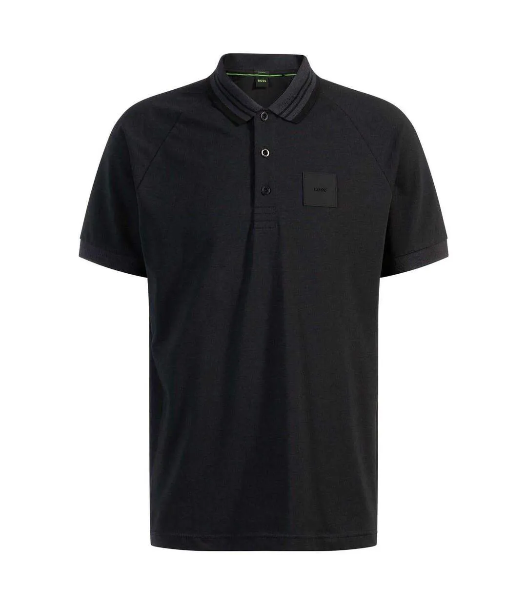 Polo Manches Raglan Homme Bleu Foncé Boss-1