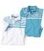 2er-Pack Polo-Shirts Miami Pacific