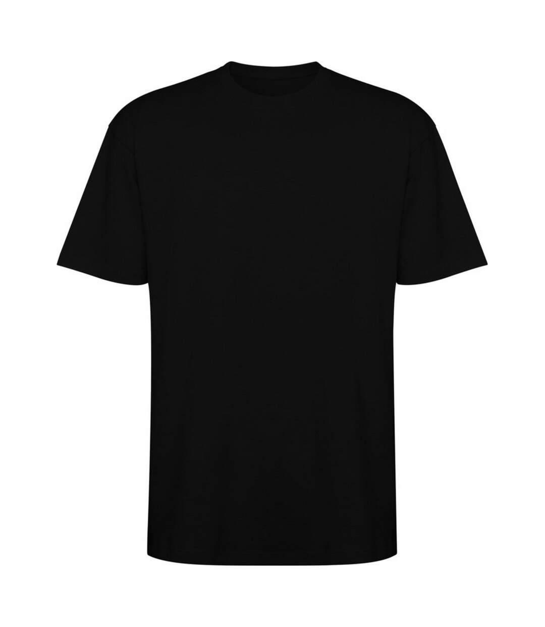 T-shirt Manches Courtes Bull Adulte Noir Uni Roly-1