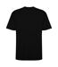 T-shirt Manches Courtes Bull Adulte Noir Uni Roly-1