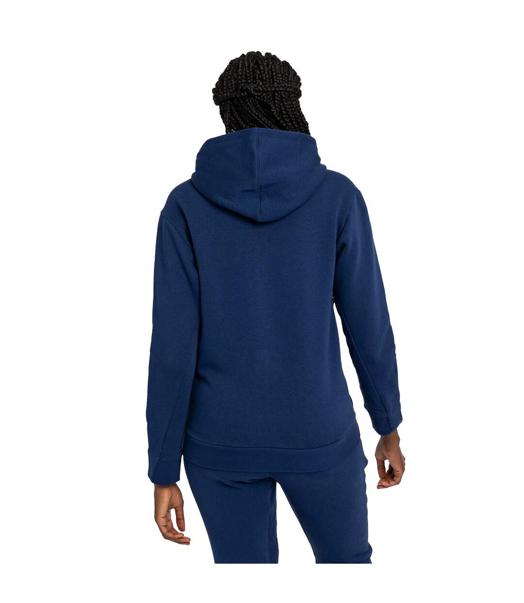 Womens/ladies pro elite fleece jacket navy Umbro-4