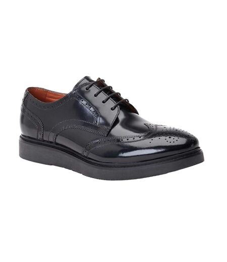 Chaussures brogues joe homme noir Base London
