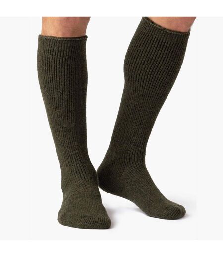 Mens Extra Long 2.7 TOG Knee High Wool Rich Thermal Socks