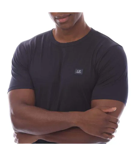 T-shirt Motif/style Logo Homme Bleu Marine C.P. Company