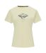 Womens/ladies Tranquility Iii Mountain T-shirt Wax Yellow Dare 2B-2