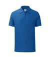 Fruit Of The Loom Mens Iconic Pique Polo Shirt (Royal Blue)
