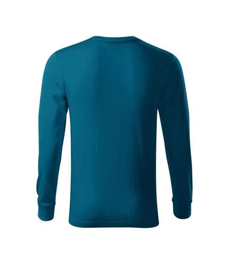 T-shirt Manches Longues Resist Adulte Bleu Pétrole Malfini