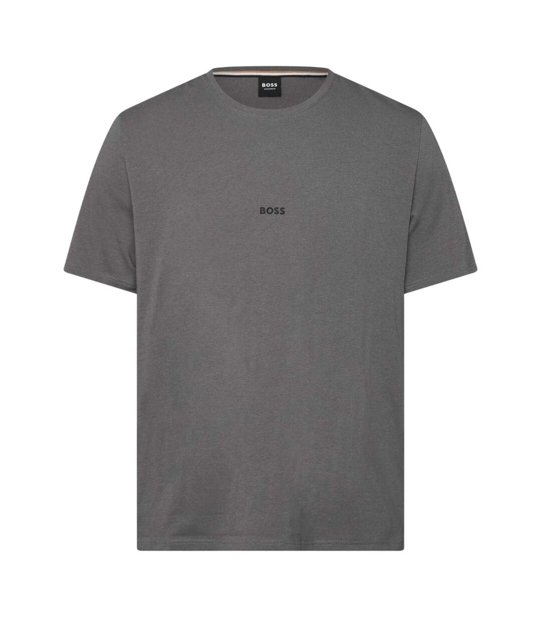 T-shirt Motif/style Logo Homme Gris Boss-1