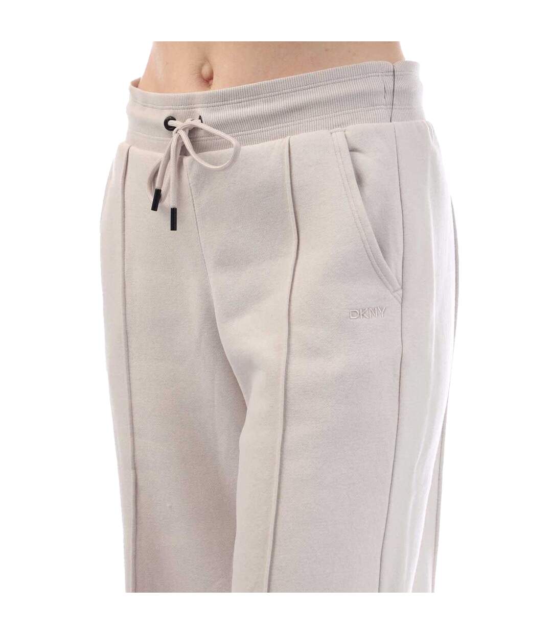 Pantalon Motif/style Embelli Femme Beige DKNY-4