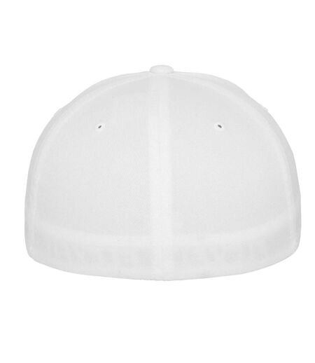 Casquette De Baseball Adulte Blanc Flexfit