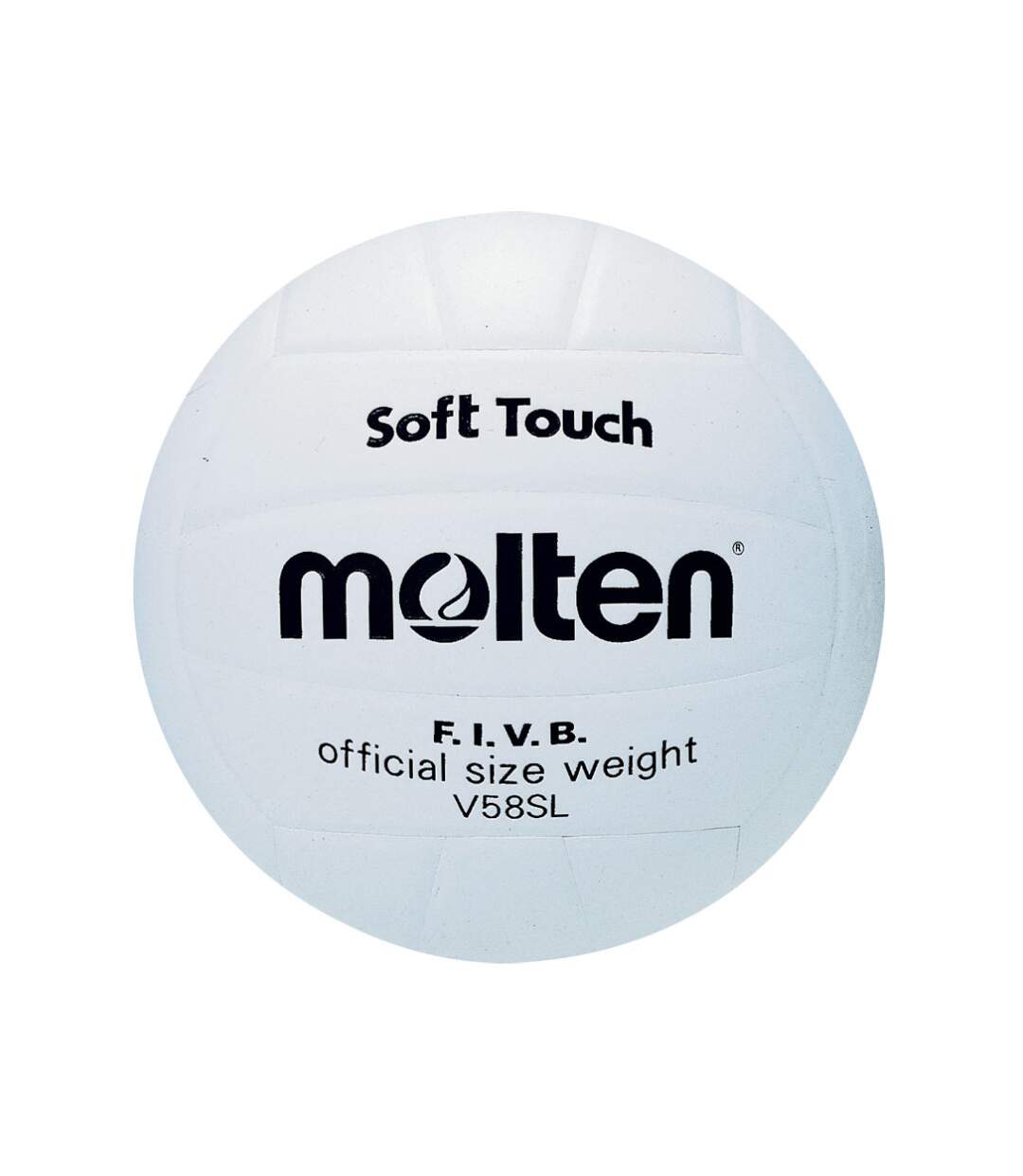 Ballon de volley-ball v58sl taille 5 blanc / noir Molten-1