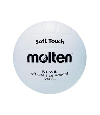 Ballon de volley-ball v58sl taille 5 blanc / noir Molten