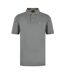 Mens Passenger Box Logo Polo Shirt Charcoal Boss-2
