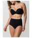 Slip taille haute gainant Secret Sense noir Luna