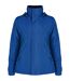 Womens/ladies Europa Slim Parka Royal Blue Roly-1