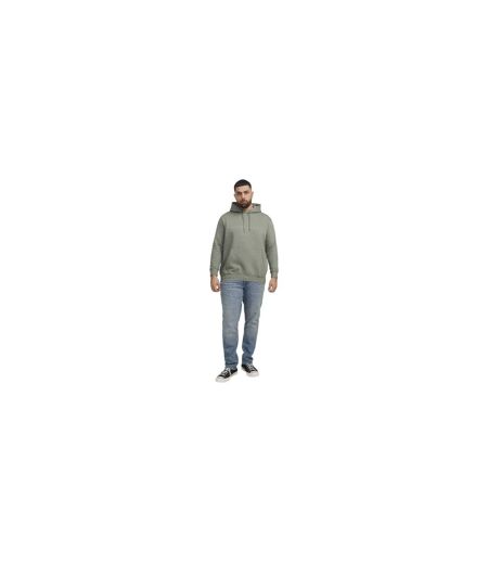 Mens Star Plus Hoodie Green Jack And Jones