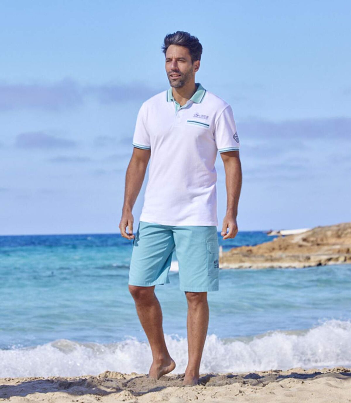 Set van 2 piquépolo’s Pacific Coast  Atlas For Men