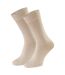 2 Pairs Mens Cashmere Socks - Luxury Soft and Warm Seamless Everyday Socks-1