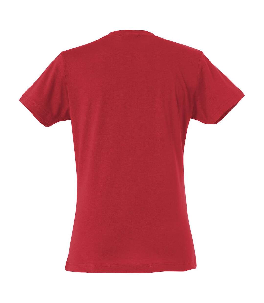 T-shirt femme rouge Clique