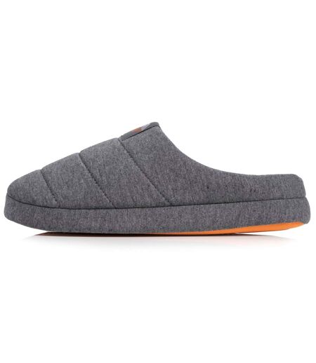 Isotoner Chaussons extra-light Mules homme jersey, semelle gomme antidérapante