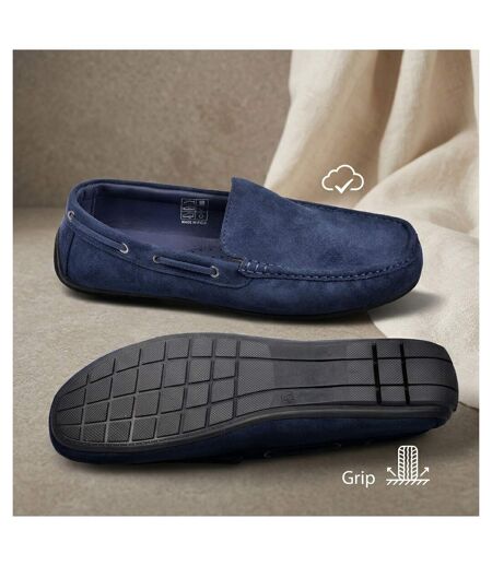 OZABI Mocassins Homme Été Bateau Nubuck Souple