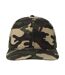 Casquette De Baseball Motif/style 6 Panneaux Beat-s Adulte Noir Camouflage Atlantis Headwear-3