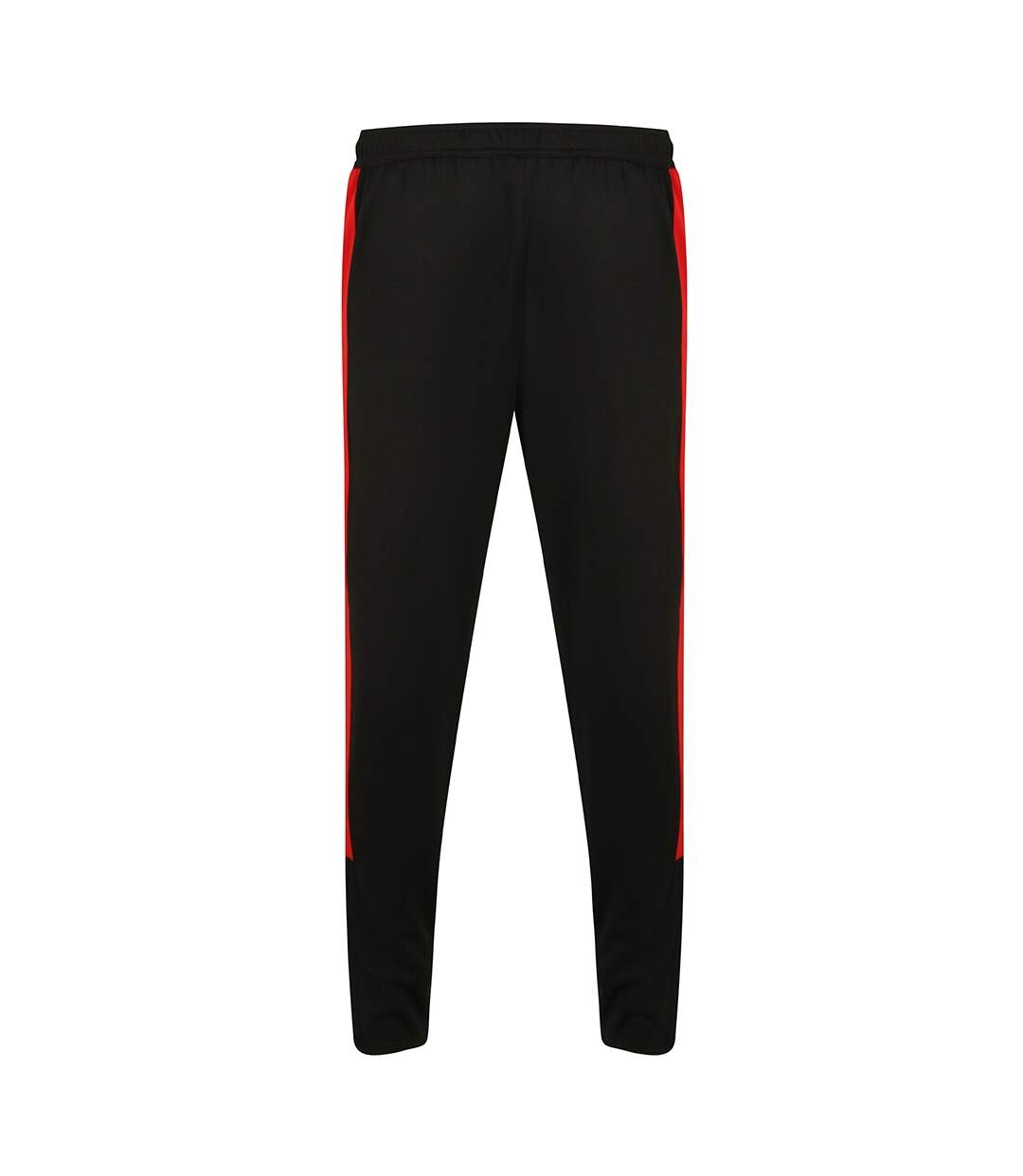 Finden & Hales Mens Knitted Tracksuit Pants (Black/Red)