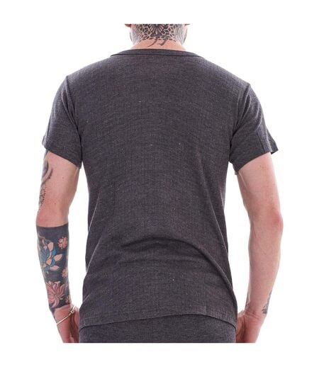 Hauts Thermiques Manches Courtes Homme Gris Heatforce