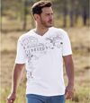 2er-Pack T-Shirts mit V-Ausschnitt Atlas For Men