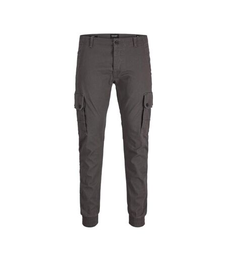 Pantalon fluide gris foncé homme jack & jones paul