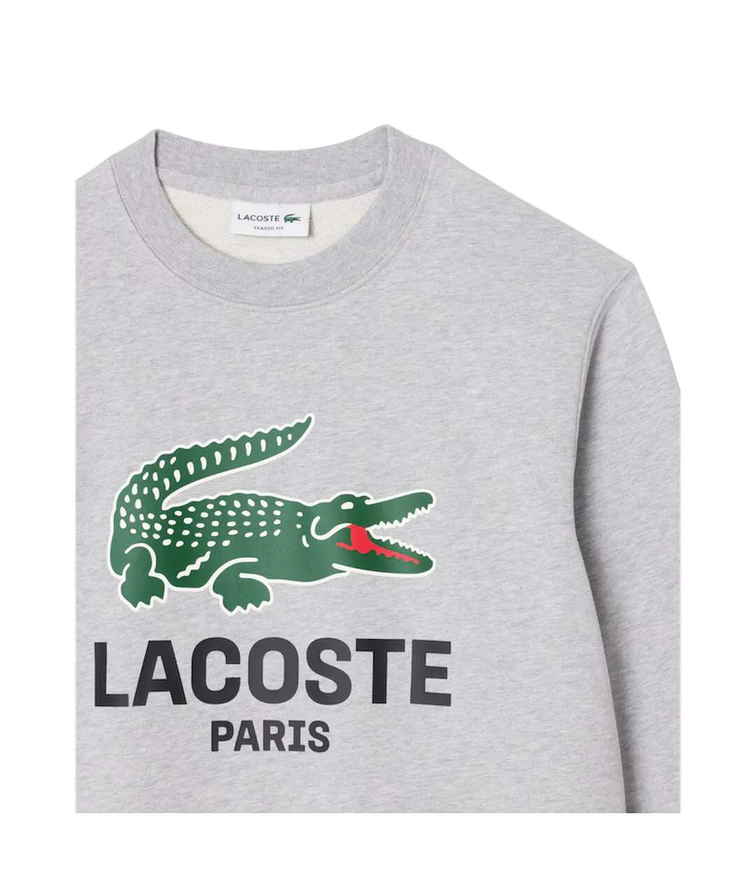 Sweat Homme Gris Lacoste-4
