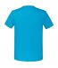Mens Ringspun Premium T-shirt Azure Fruit Of The Loom-2