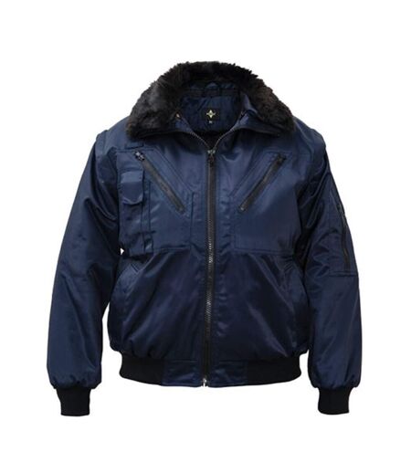 Blouson Pilote Oslo Homme Bleu Marine Korntex